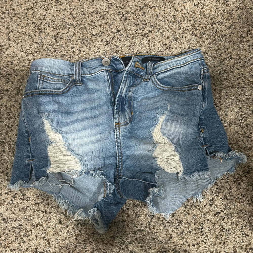 Kendall and Kylie jean shorts